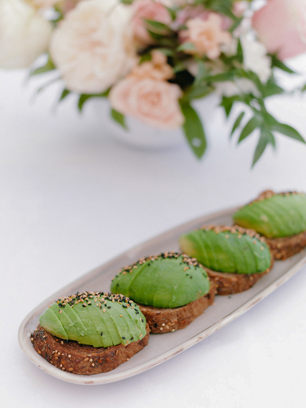 Avocado toast served during a farewell brunch at Club Dauphin, Grand-Hôtel du Cap-Ferrat