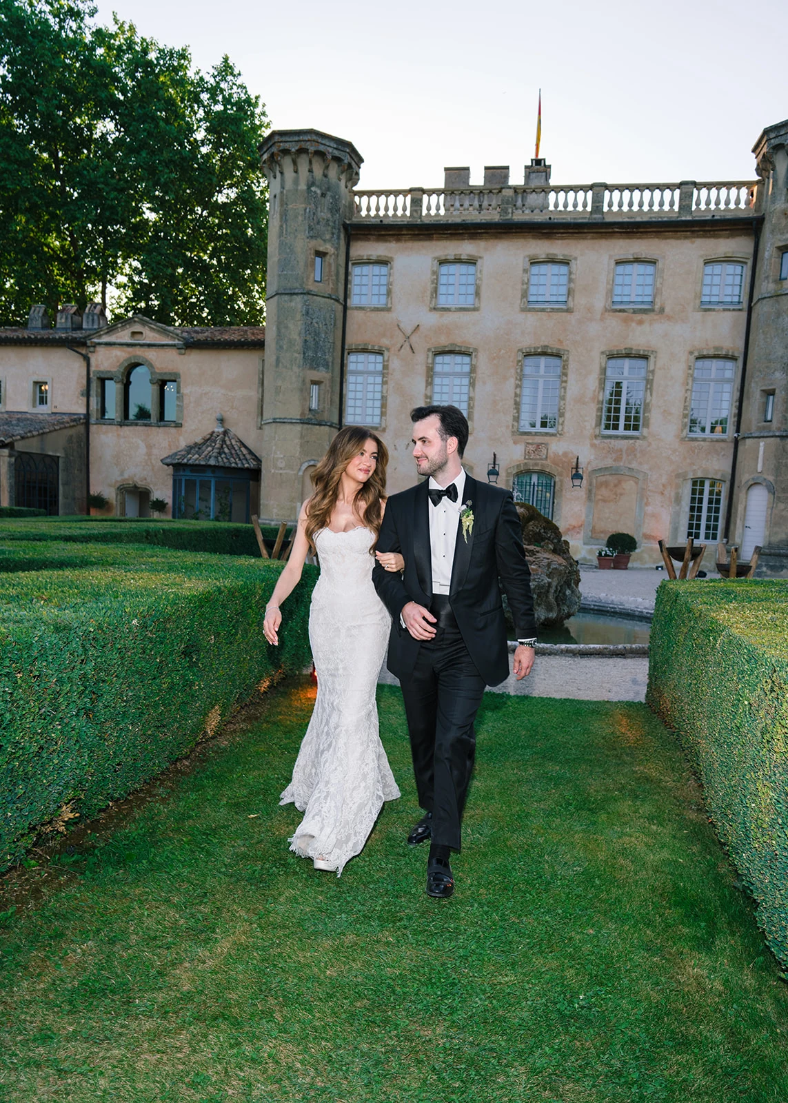 Bouquet de mariée photographié à la Villa Baulieu